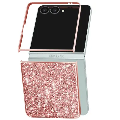 Maska za Samsung Galaxy Z Flip 7 sa svjetlucavim šljokicama