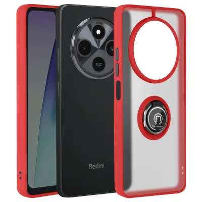 Maska za Xiaomi Redmi 14C s metalnim prstenom za video postolje