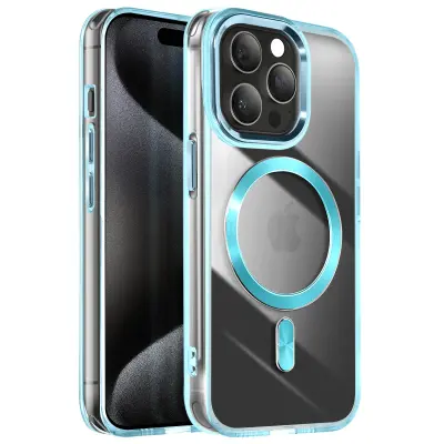 MagSafe maska za iPhone 15 Pro Crystal Color poleđina