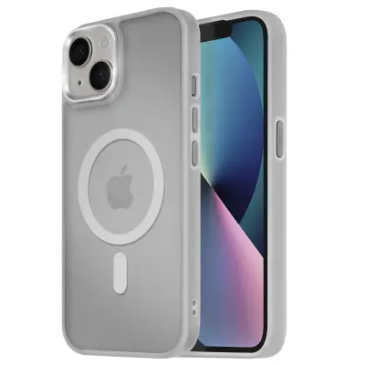 MagSafe maska za iPhone 13 mat mliječna poleđina rub