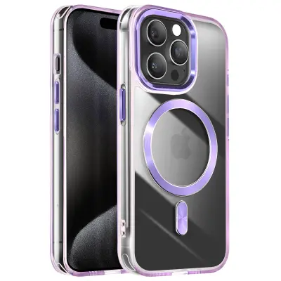 MagSafe maska za iPhone 15 Pro Crystal Color poleđina