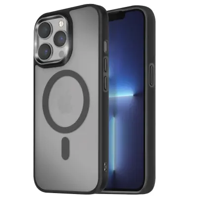 MagSafe maska za iPhone 13 Pro mat mliječna poleđina rub