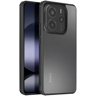 Maska za Redmi Note 14 4G Silikonska otporna na udarce s pokrivenim blokom kamere