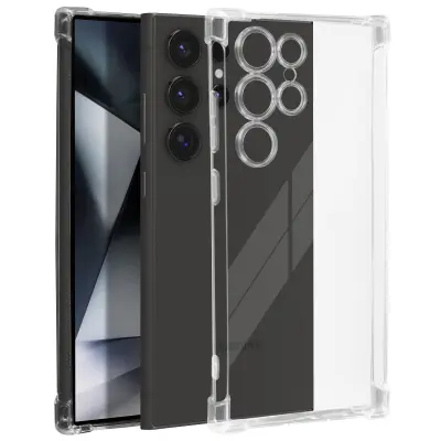Maska za Samsung Galaxy S24 Ultra s ojačanim kutovima fleksibilna otporna na udarce