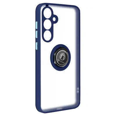 Maska za Samsung Galaxy A35 s metalnim prstenom i funkcijom postolja