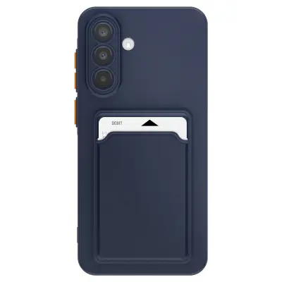 Maska za Samsung Galaxy A36, mekani držač kartica, protiv otisaka prstiju