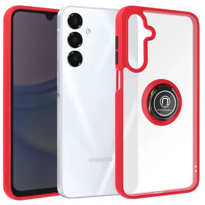 Maska za Samsung Galaxy A16 s metalnim prstenom za video postolje