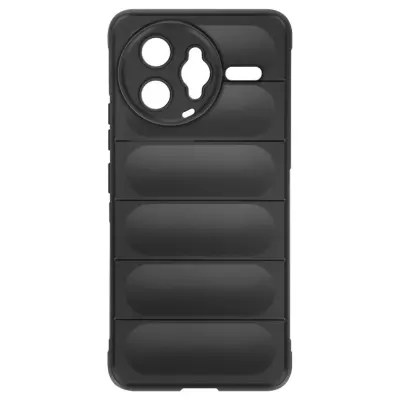 Maska za Xiaomi Poco F7 Pro / F7 Ultra s reljefnom teksturom od silikona