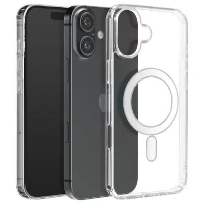 MagSafe maska za iPhone 16 polikarbonat silikonski rub