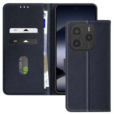 Torbica za Xiaomi Redmi Note 14 5G preklopna novčanik i video stalak