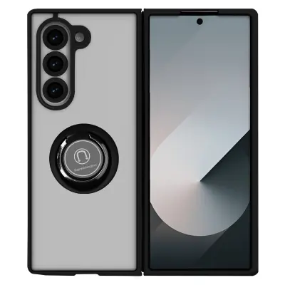Maska za Samsung Galaxy Z Fold 6 s metalnim prstenom za video postolje