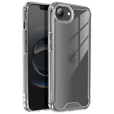 Maska za iPhone 16e, tvrda, ojačani kutovi, povišeni rubovi