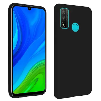 Maska Huawei P smart 2020 Polutvrdi silikon Soft Touch Crna