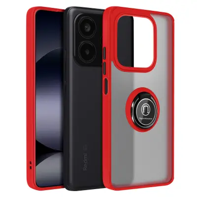 Maska za Xiaomi Redmi Note 14 5G s prstenom za video postolje
