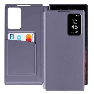 Futrola s prozorom za Samsung Galaxy S22 Ultra s preklopom za kartice