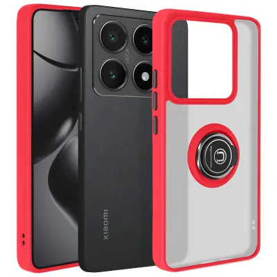 Maska za Xiaomi 14T s metalnim prstenom za video postolje