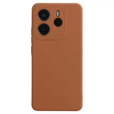 Maska za Xiaomi Redmi Note 14 4G Glatki silikon Zaštićeni blok kamere