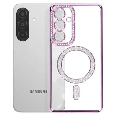Dijamantna maska za Samsung Galaxy A36 MagSafe Kontura Strass