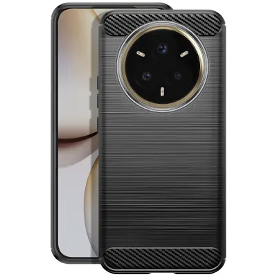 Maska za Realme 14 Pro Plus, silikonska, dizajn brušenog karbona