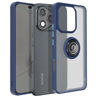 Maska za Honor 400 Lite magnetski prsten prozirna poleđina