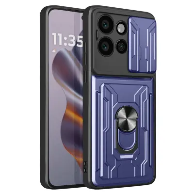 Maska za Motorola Edge 50 Neo i 60 Neo poklopac za kameru / postolje / držač kartica