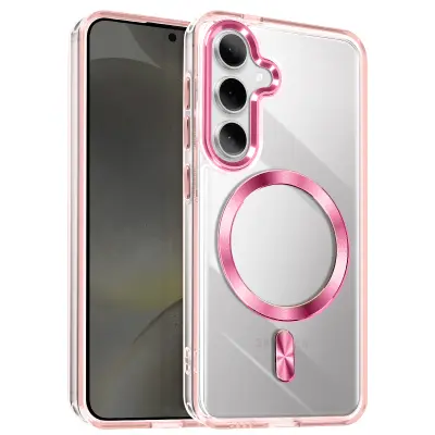 MagSafe maska za Samsung S24 Plus i S25 Plus Crystal Color poleđina
