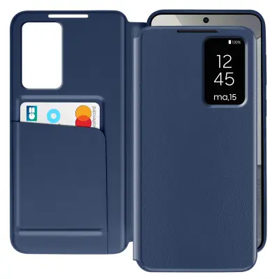 Preklopna maska s prozorom za Samsung Galaxy S24 s pretincem za karticu