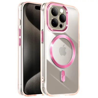 MagSafe maska za iPhone 15 Pro Crystal Color poleđina
