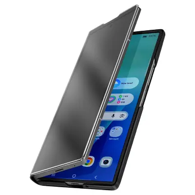 Zaštitni futrola za Galaxy Z Fold 7 Clear View sa stalakom za video