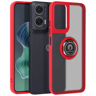 Maska za Motorola Moto G35 metalni prsten za video postolje
