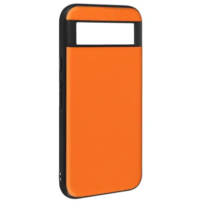 Maska za Google Pixel 8A, dvostruki materijal, izgled kože (Cowhide Cover)