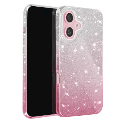 Šljokičasta maska za iPhone 16 hibridna Glamour dizajn
