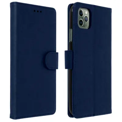 Torbica za Apple iPhone 11 Pro Max futrola držač kartica funkcija stalka tamnoplava