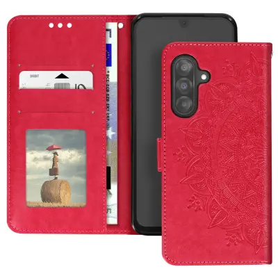 Torbica Mandala Cvijeće za Samsung Galaxy A26 novčanik uzica za ruku