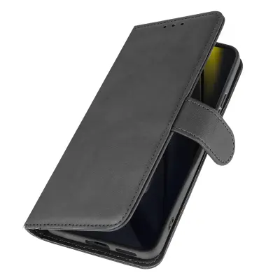 Torbica za Xiaomi Poco F6 preklopna novčanik stalak vintage stil