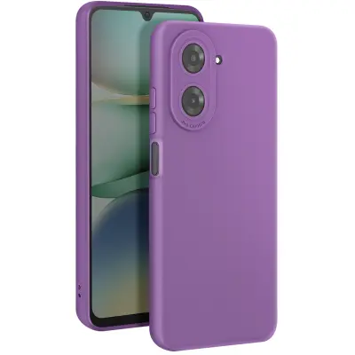 Maska za Xiaomi Redmi A5 glatki silikon sa zaštićenim blokom kamere