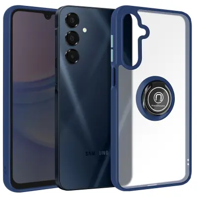 Maska za Samsung Galaxy A16 s metalnim prstenom za video postolje