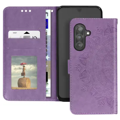 Torbica Mandala Cvijeće za Samsung Galaxy A26 novčanik uzica za ruku