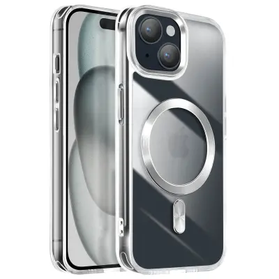 MagSafe maska za iPhone 15 Crystal Color poleđina