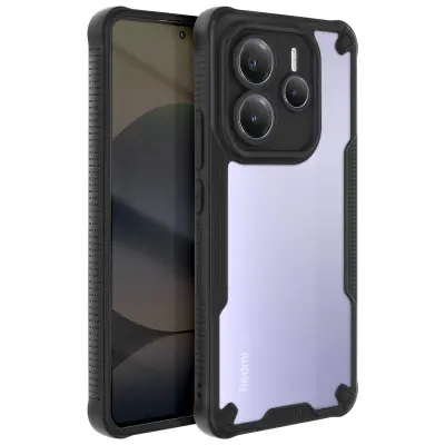 Maska otporna na udarce za Xiaomi Redmi Note 14 5G, mat poleđina protiv otisaka prstiju