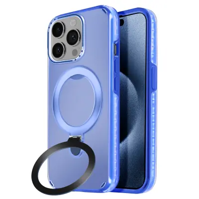 MagSafe maska za iPhone 15 Pro otporna na udarce sa sklopivim postoljem
