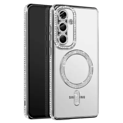 Dijamantna maska za Samsung Galaxy A56 MagSafe Kontura Strass