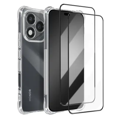 Zaštitni komplet za Honor 400 Lite maskica otporna na udarce i 2 kaljena stakla