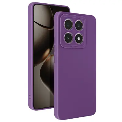 Maska za Xiaomi 14T Pro mat silikon sa zaštićenim blokom kamere