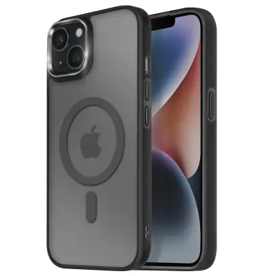 MagSafe maska za iPhone 14 mat mliječna poleđina rub