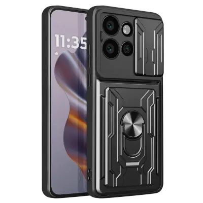 Maska za Motorola Edge 50 Neo i 60 Neo poklopac za kameru / postolje / držač kartica