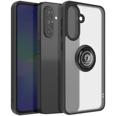 Maska za Samsung Galaxy A36, magnetski prsten, prozirna pozadina
