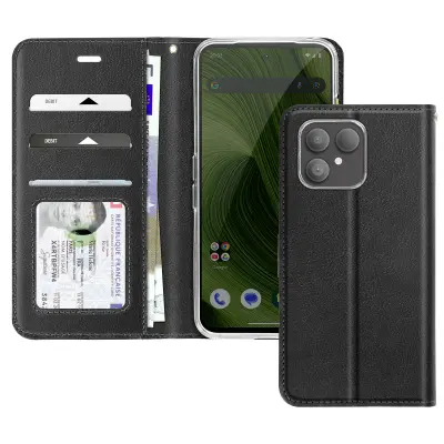 Futrola s preklopom za Fairphone 6 s integriranim držačem za kartice i podrškom za video