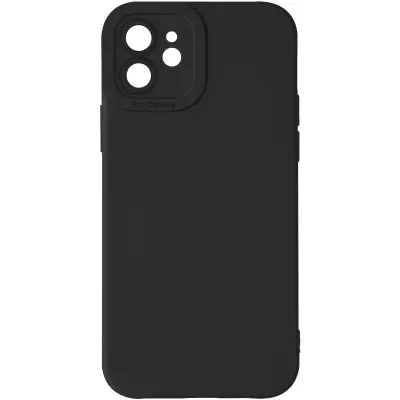 Maska za iPhone 12 mat silikon za zaštitu kamere