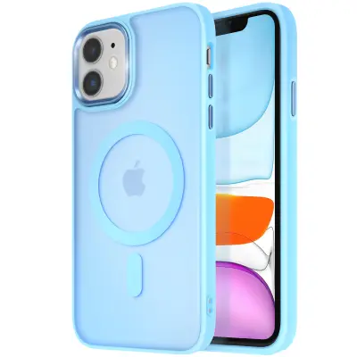 MagSafe maska za iPhone 11 mat mliječna poleđina rub
